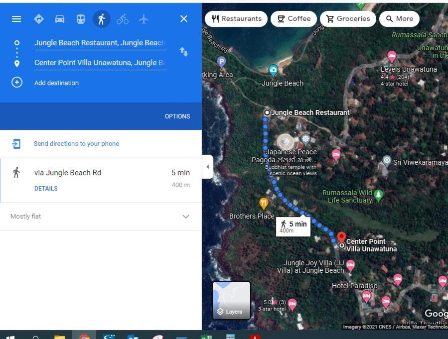 Center Point Villa Unawatuna Luaran gambar